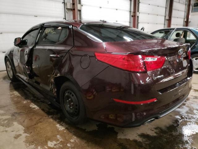 Photo 3 from auction – 2015 KIA OPTIMA LX with VIN 5XXGM4A75FG493204