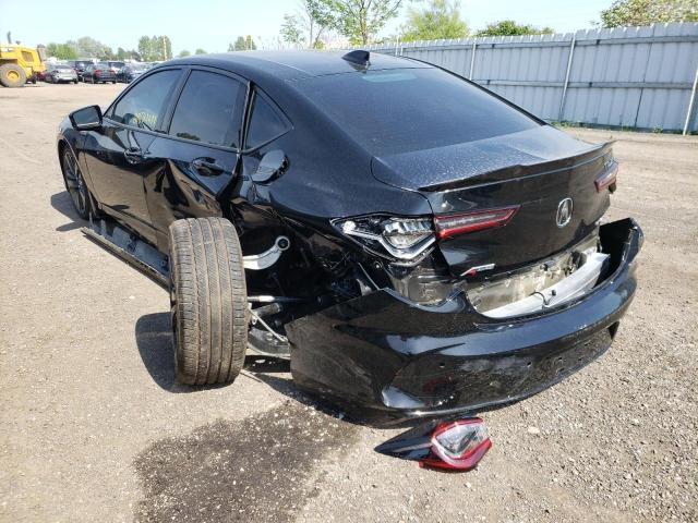 Photo 3 from auction – 2021 ACURA TLX TECH A with VIN 19UUB6F53MA801282