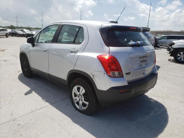 Photo 3 from auction – 2016 CHEVROLET TRAX LS with VIN 3GNCJKSB0GL265865