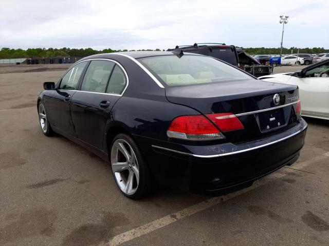 Photo 3 from auction – 2006 BMW 7 SERIES with VIN WBAHN83586DT35371