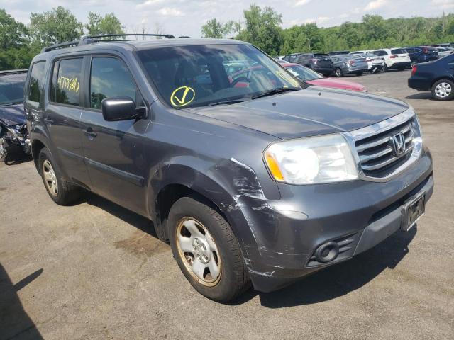 HONDA PILOT LX 2012 with VIN 5FNYF4H23CB060780 - Photo from auction