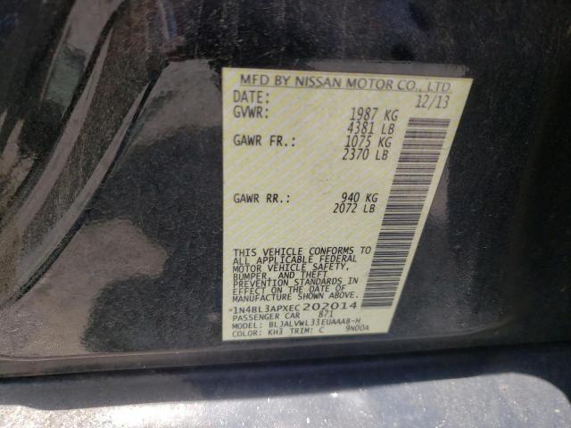 Photo 10 from auction – 2014 NISSAN ALTIMA 3.5 with VIN 1N4BL3APXEC202014