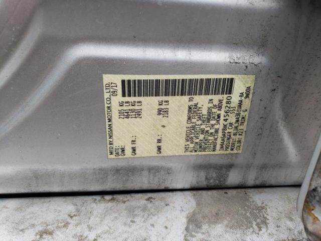 Photo 10 from auction – 2017 NISSAN MAXIMA 3.5 with VIN 1N4AA6AP8HC456280