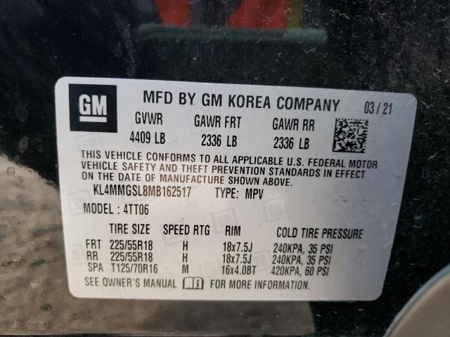 Photo 10 from auction – 2021 BUICK ENCORE GX with VIN KL4MMGSL8MB162517