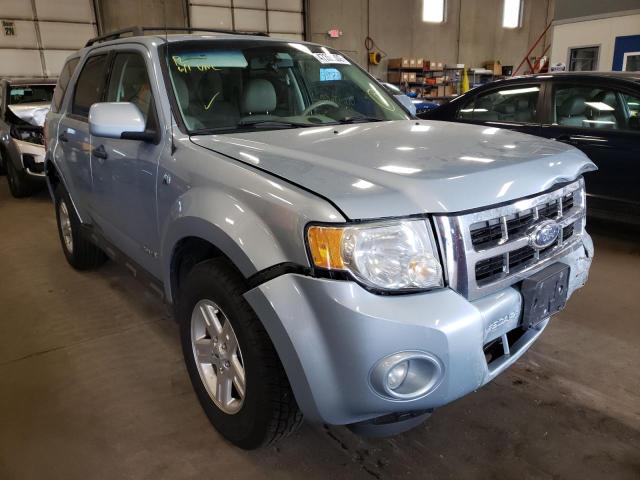 FORD ESCAPE HEV 2008 with VIN 1FMCU49H48KB58113 - Photo from auction