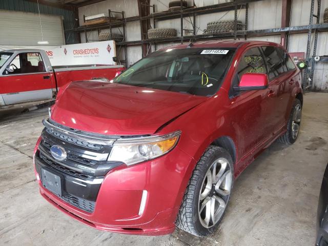 Photo 2 from auction – 2011 FORD EDGE SPORT with VIN 2FMDK3AK8BBA00080