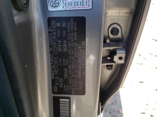 Photo 10 from auction – 2010 KIA FORTE with VIN KNAFU4A28A5061247