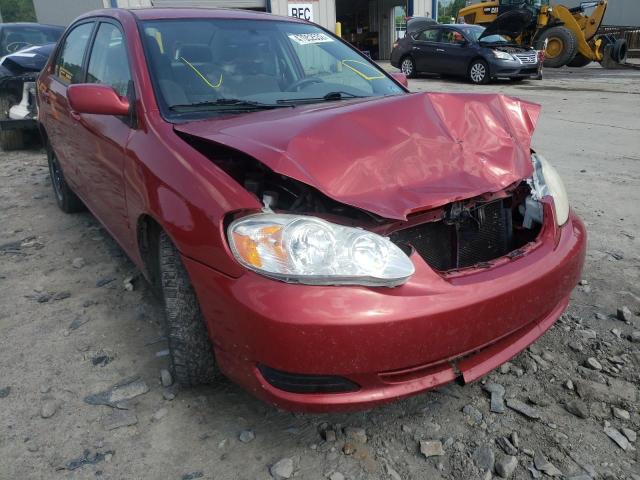 TOYOTA COROLLA CE 2006 с VIN JTDBR32E760074050 - Фото с аукциона