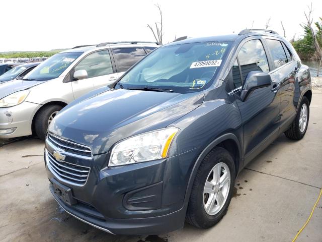 Photo 2 from auction – 2016 CHEVROLET TRAX 1LT with VIN 3GNCJLSB0GL214047