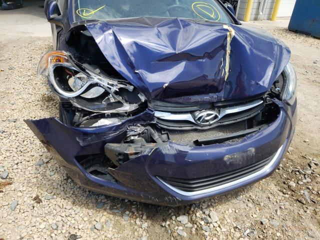 Photo 9 from auction – 2013 HYUNDAI ELANTRA GL with VIN 5NPDH4AE2DH452956