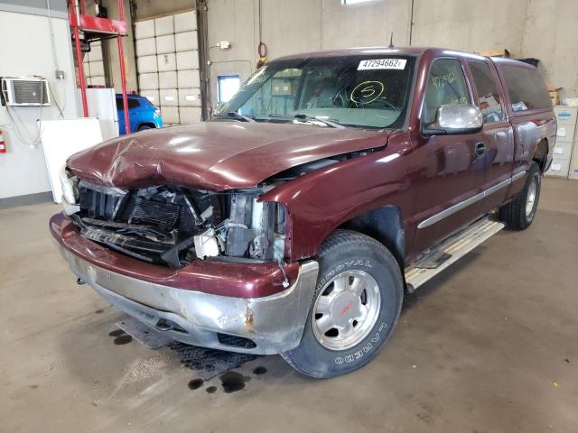 Photo 2 from auction – 2002 GMC NEW SIERRA with VIN 2GTEK19T721247896