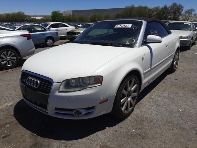 Photo 2 from auction – 2007 AUDI A4 2.0T CA with VIN WAUDF48H47K024976