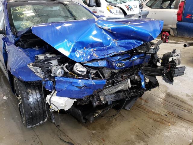 Photo 9 from auction – 2011 KIA OPTIMA SX with VIN KNAGR4A67B5090023
