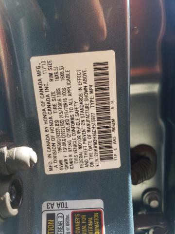Photo 10 from auction – 2014 HONDA CR-V LX with VIN 2HKRM3H36EH515977