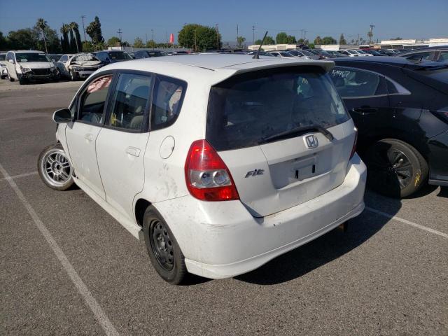 Photo 3 from auction – 2007 HONDA FIT S with VIN JHMGD37637S051696