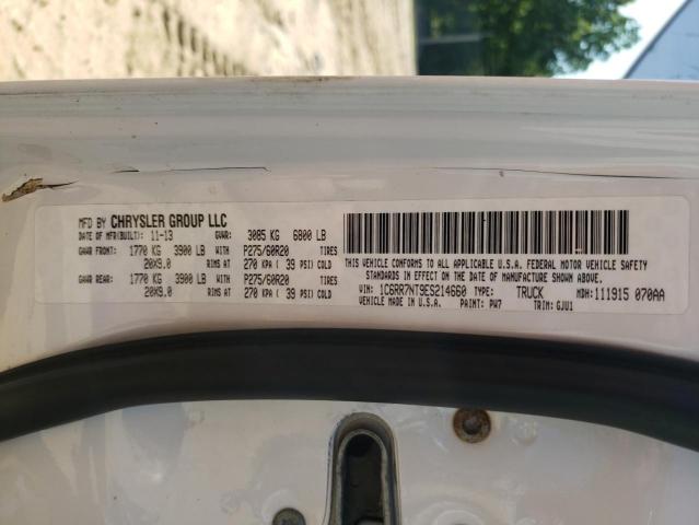 Photo 10 from auction – 2014 RAM 1500 LARAM with VIN 1C6RR7NT9ES214660