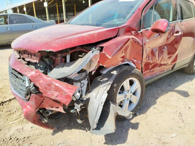 Photo 9 from auction – 2020 CHEVROLET TRAX 1LT with VIN 3GNCJLSB1LL228615