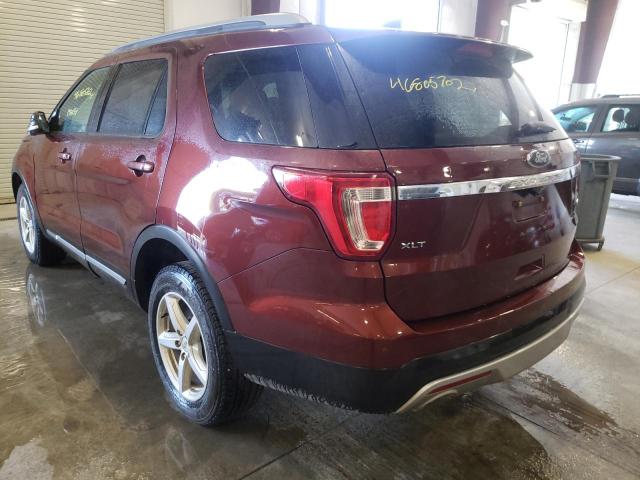 Photo 3 from auction – 2016 FORD EXPLORER X with VIN 1FM5K8D81GGC47605
