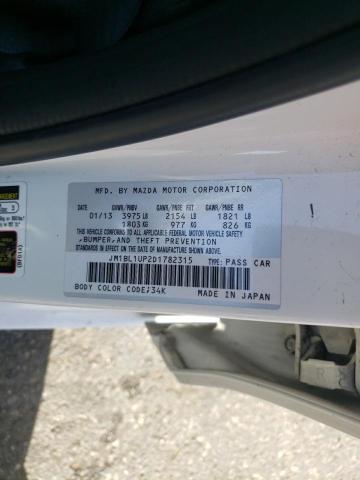 Photo 10 from auction – 2013 MAZDA 3 I with VIN JM1BL1UP2D1782315