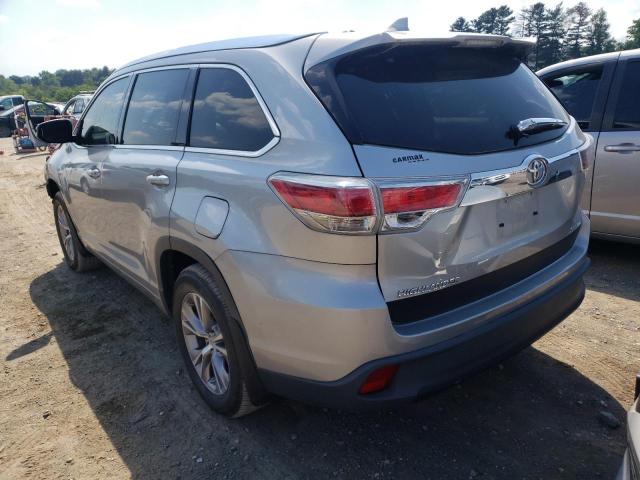 Photo 3 from auction – 2014 TOYOTA HIGHLANDER with VIN 5TDJKRFH3ES005293