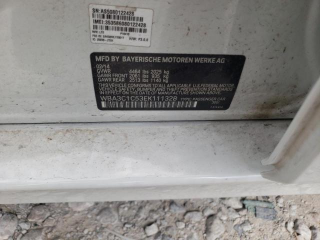 Photo 10 from auction – 2014 BMW 328 I SULE with VIN WBA3C1C53EK111328