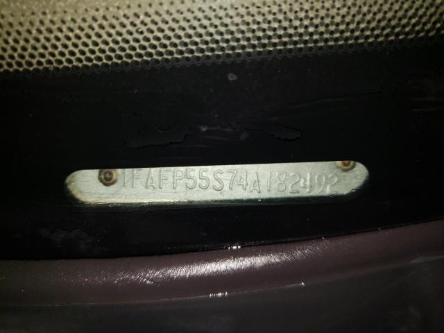 Photo 10 from auction – 2004 FORD TAURUS with VIN 1FAFP55S74A182492