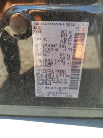Photo 10 from auction – 2016 NISSAN ROGUE S with VIN 5N1AT2MT4GC878949