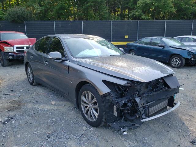 INFINITI Q50 BASE 2017 with VIN JN1CV7AR7HM680491 - Photo from auction