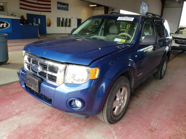 Photo 2 from auction – 2008 FORD ESCAPE XLT with VIN 1FMCU931X8KD40603