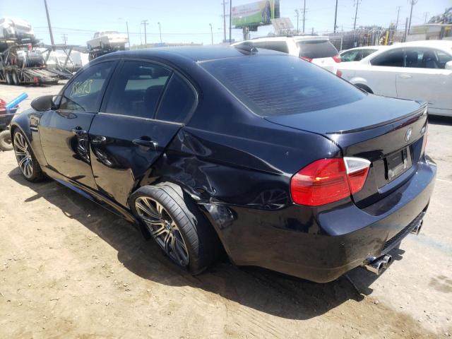 Photo 3 from auction – 2008 BMW M3 with VIN WBSVA93528E041140