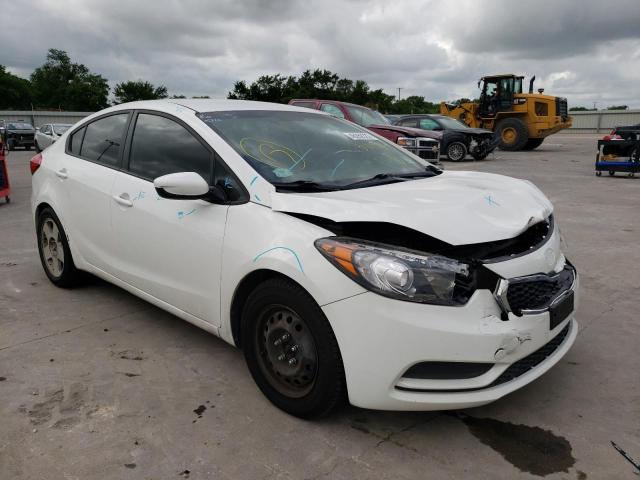 KIA FORTE LX 2016 with VIN KNAFK4A69G5512526 - Photo from auction