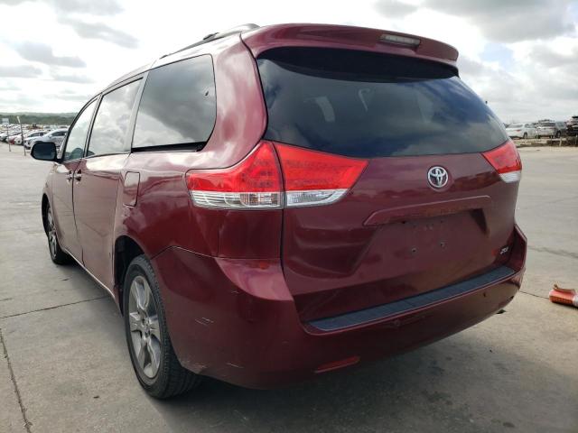 Photo 3 from auction – 2011 TOYOTA SIENNA XLE with VIN 5TDYK3DCXBS138602