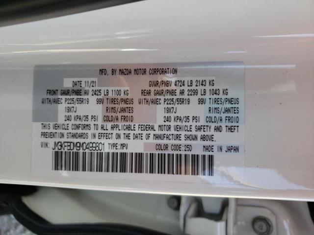 Photo 10 from auction – 2021 MAZDA CX-5 GRAND with VIN JM3KFBDM9M0499801