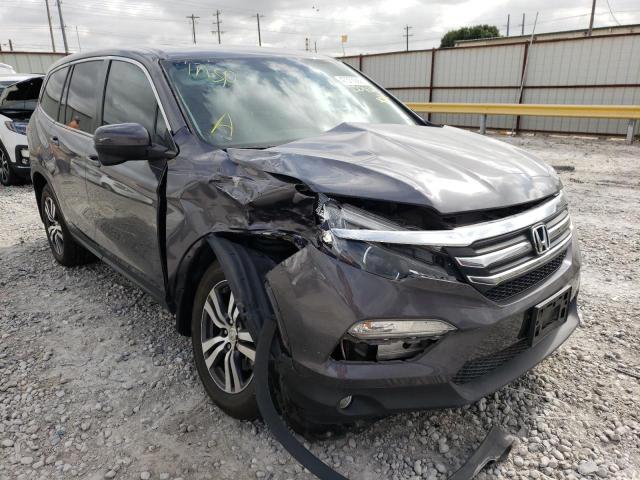 HONDA PILOT EXL 2018 with VIN 5FNYF5H59JB008325 - Photo from auction