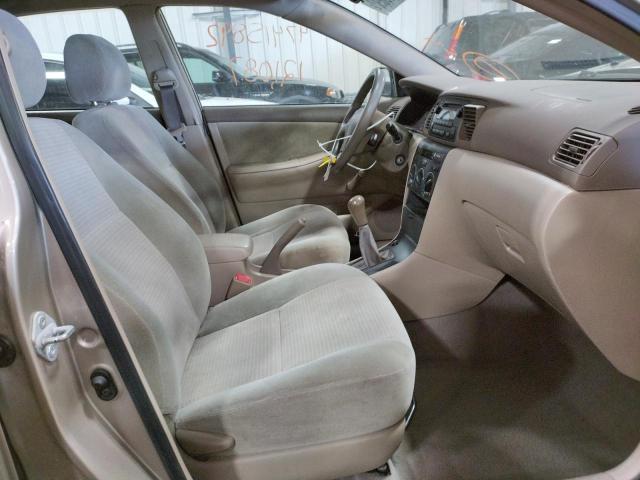 Photo 5 from auction – 2005 TOYOTA COROLLA CE with VIN 1NXBR32E25Z434523