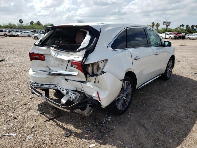 Photo 4 from auction – 2017 ACURA MDX TECHNO with VIN 5FRYD3H59HB004391