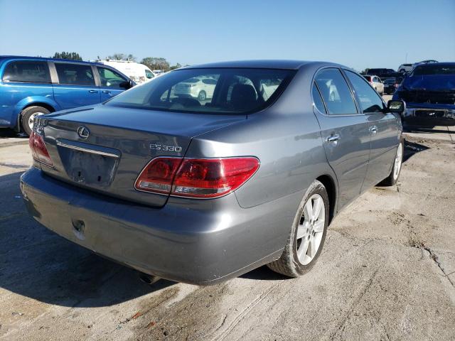 Photo 4 from auction – 2005 LEXUS ES 330 with VIN JTHBA30G955107741