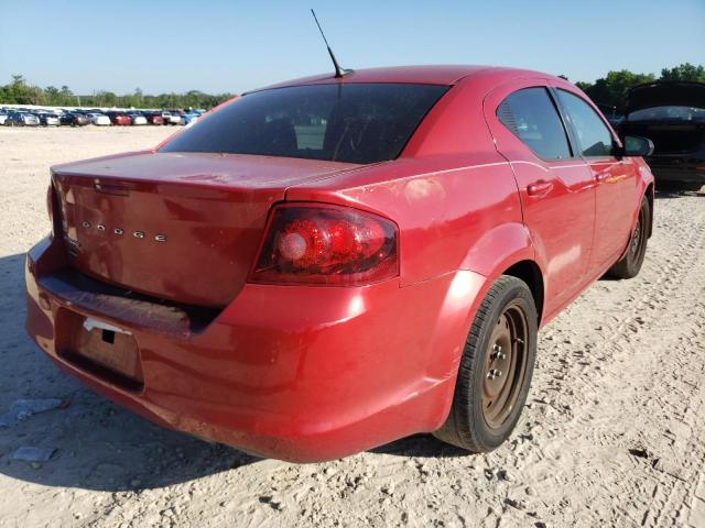 Photo 4 from auction – 2014 DODGE AVENGER SE with VIN 1C3CDZAB8EN138664
