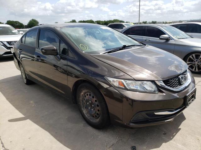 HONDA CIVIC LX 2014 with VIN 2HGFB2F53EH530163 - Photo from auction