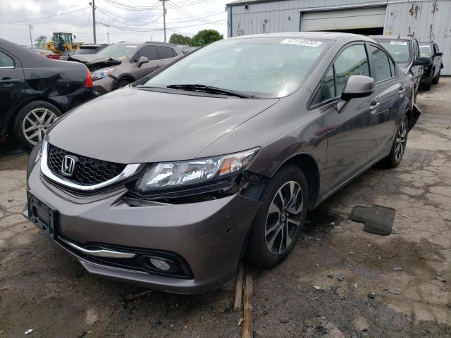 Photo 2 from auction – 2013 HONDA CIVIC EXL with VIN 19XFB2F93DE276501