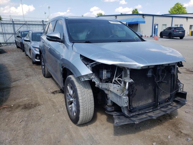 TOYOTA HIGHLANDER 2014 with VIN 5TDJKRFH3ES005293 - Photo from auction
