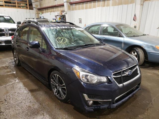 SUBARU IMPREZA SP 2016 with VIN JF1GPAP63GH224343 - Photo from auction