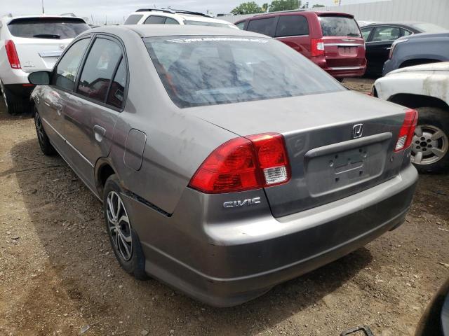 Photo 3 from auction – 2005 HONDA CIVIC LX with VIN JHMES16555S004063