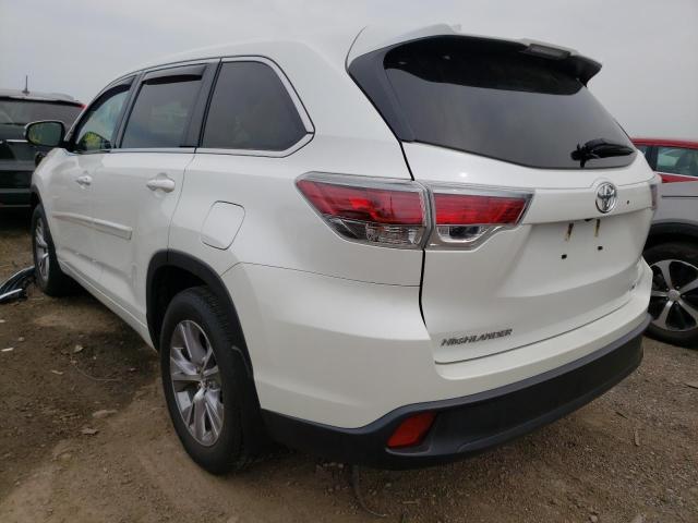 Photo 3 from auction – 2016 TOYOTA HIGHLANDER with VIN 5TDBKRFH8GS307413
