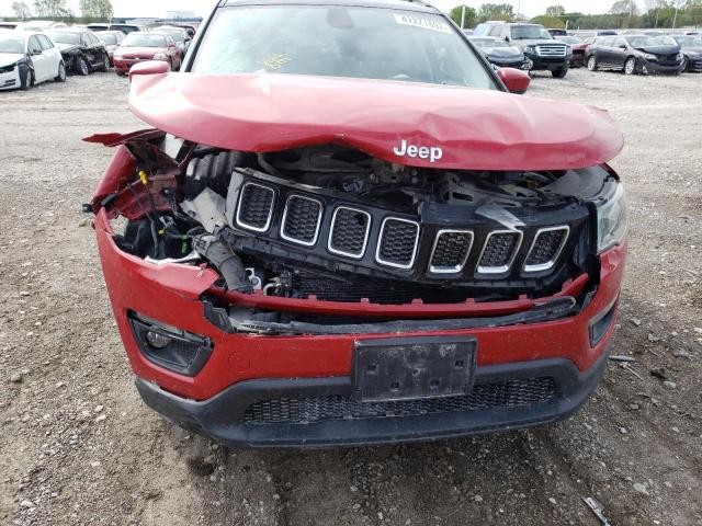 Photo 9 from auction – 2018 JEEP COMPASS LA with VIN 3C4NJCBB3JT182476
