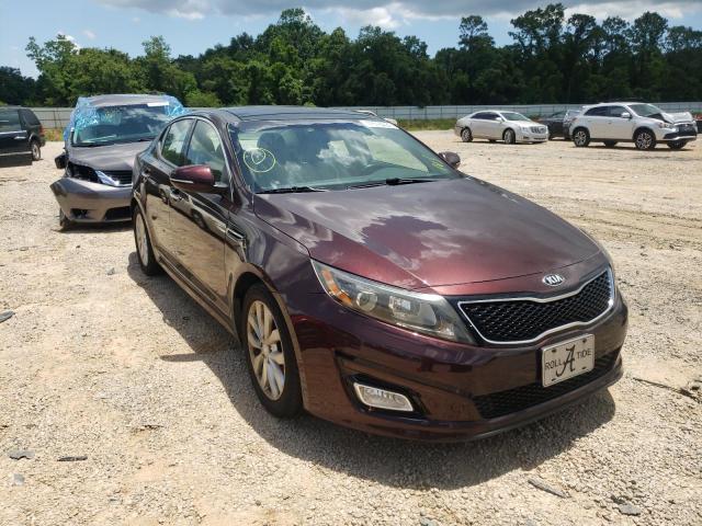 KIA OPTIMA EX 2015 with VIN 5XXGN4A76FG438712 - Photo from auction