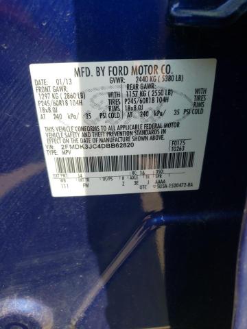 Photo 10 from auction – 2013 FORD EDGE SEL with VIN 2FMDK3JC4DBB62820