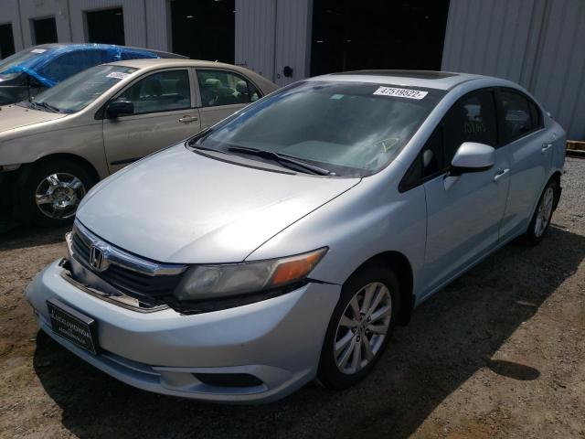 Photo 2 from auction – 2012 HONDA CIVIC EX with VIN 19XFB2F84CE025704