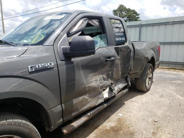 Photo 9 from auction – 2018 FORD F150 SUPER with VIN 1FTEX1CP7JFB21624
