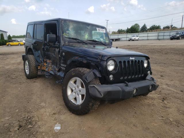 JEEP WRANGLER U 2017 with VIN 1C4BJWDG9HL556785 - Photo from auction